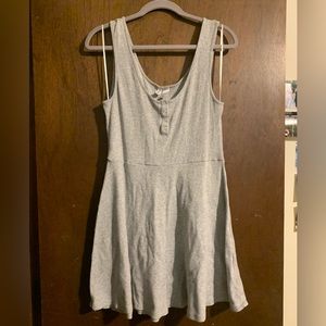 H&M basics gray dress